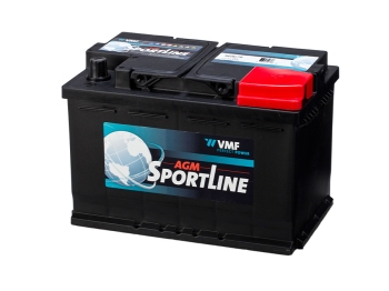 Sportline AGM DP 12V 70Ah Bootsbatterie