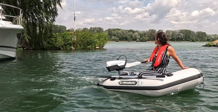 Allroundmarin Beiboot Jolly CARBON-180 grau