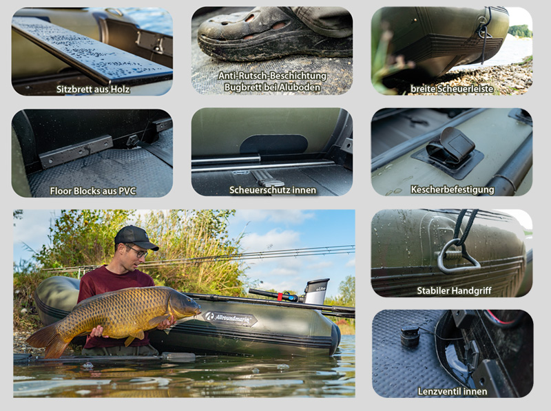 Moderne Feautures für Angler