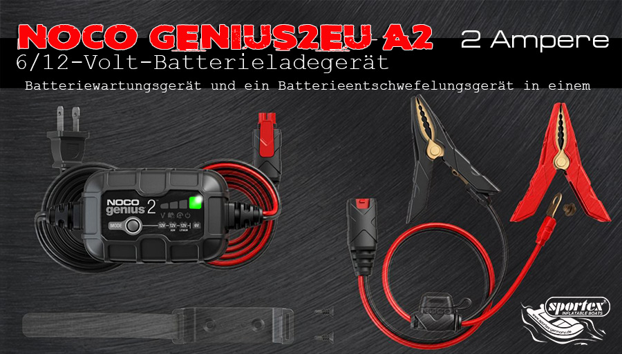 Noco Multicharger Genius2EU 2A Ladegerät