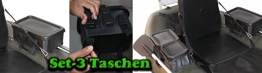 Taschenset für Allroundmarin Belly Boot 170 Taschen für Allroundmarin Belly Boot 170