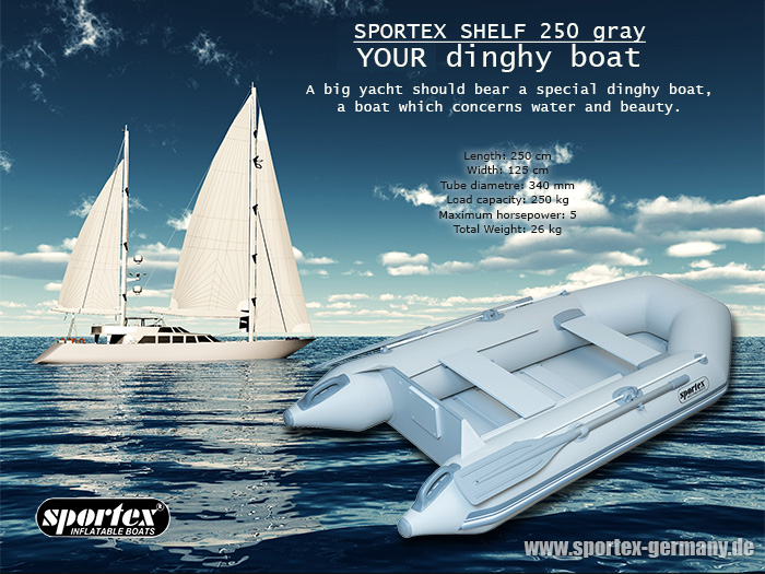 Beiboot / Tenderboot Sportex Shelf 250 Dinghy